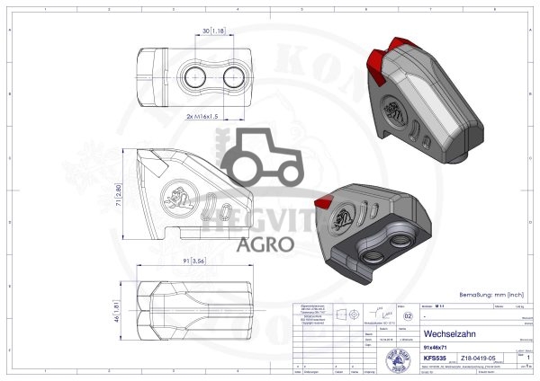 Plaktukas King Kong KFS535  F03 TMC Cancela TFM - Image 4